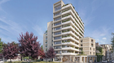 Programme immobilier neuf JARDINS DE BABYLONE - Rennes à deux pas du parc du Thabor et Prairies Saint-Martin (35000) - Référence : 13987