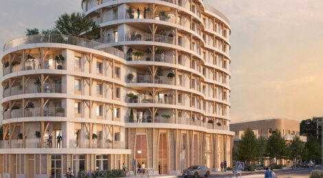 Programme immobilier neuf JUNGLE - Rennes à quelques pas du Métro Mabilais (35000) - Référence : 14003