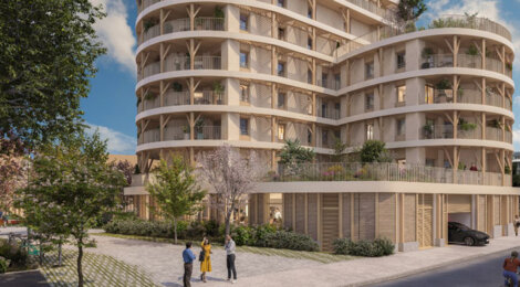 Programme immobilier neuf JUNGLE - Rennes à quelques pas du Métro Mabilais (35000) - Référence : 14003