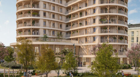 Programme immobilier neuf JUNGLE - Rennes à quelques pas du Métro Mabilais (35000) - Référence : 14003
