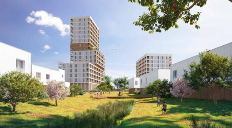 Programme immobilier neuf ARBORETUM DE QUINCE - Rennes : appartements et maisons neuves du 2 au 5 pièces proche du parc de Quincé (35000) - Référence : 15066