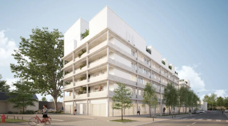 Programme immobilier neuf NEOS - Rennes : appartements neufs du studio au 3 pièces à 5 min du métro Cleunay (35000) - Référence : 15185