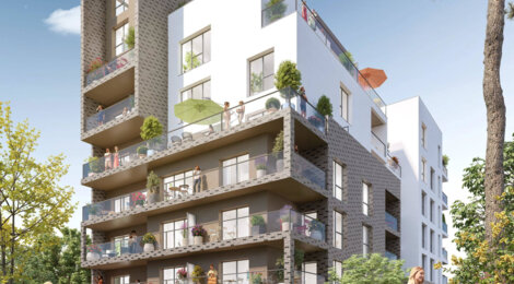 Programme immobilier neuf Le Green - Rennes : appartements neufs du studio au 4 pièces avec vue sur le parc (35000) - Référence : 15103