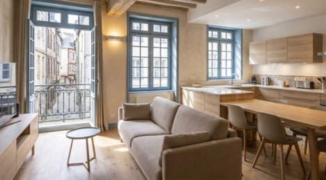 Programme immobilier neuf Maisons des Arts - Rennes appartements réhabilités dans le centre historique (35000) - Référence : 18086