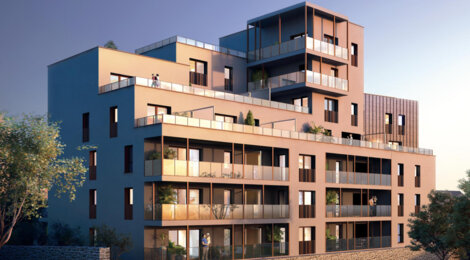 Programme immobilier neuf Résidence Alba - Rennes : Appartements studio–T4 avec terrasses, parking sécurisé et proximité quartier Jeanne d’Arc (35000) - Référence : 14762