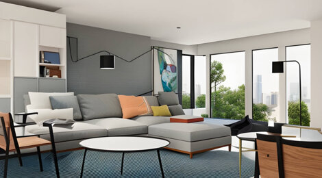 Programme immobilier neuf TRENDY - TVA 20% - Rennes : Appartements studio–T5 avec terrasses, parking sécurisé et proximité métro et parc des Gayeulles (35000) - Référence : 14671