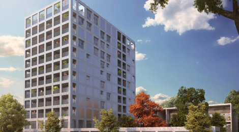 Programme immobilier neuf IKONE - Rennes : Appartements T2–T5 avec loggias, jardin paysager et proximité centre-ville (35000) - Référence : 11133