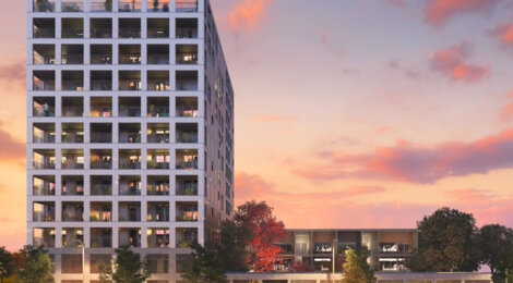 Programme immobilier neuf IKONE - Rennes : Appartements T2–T5 avec loggias, jardin paysager et proximité centre-ville (35000) - Référence : 11133