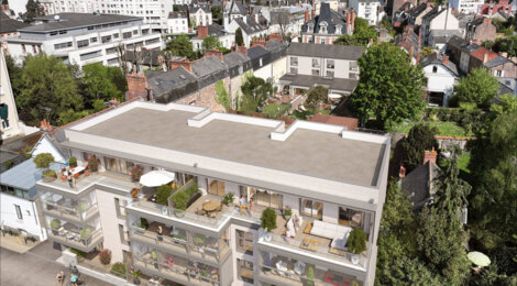 Programme immobilier neuf Le Parc Sainte-Sophie - Rennes : Appartements T2–T5 et maisons d’architecte avec terrasses, jardins privatifs et proximité centre-ville (35000) - Référence : 14796
