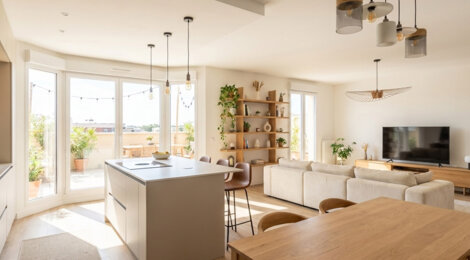 Programme immobilier neuf L’OASIS - Rennes Baud Chardonnet cadre naturel avec logements variés et extérieurs (35000) - Référence : 15201