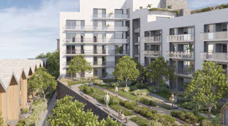 Programme immobilier neuf L’OASIS - Rennes Baud Chardonnet cadre naturel avec logements variés et extérieurs (35000) - Référence : 15201