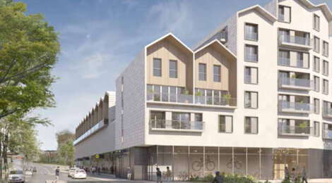 Programme immobilier neuf L’OASIS - Rennes Baud Chardonnet cadre naturel avec logements variés et extérieurs (35000) - Référence : 15201