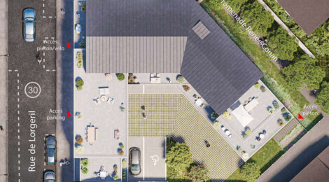 Programme immobilier neuf BRICK LANE - Rennes Bourg-l’Évêque au coeur d' un cadre urbain et verdoyant (35000) - Référence : 17148