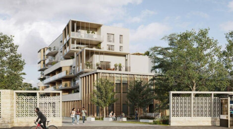 Programme immobilier neuf Les Terrasses de l'Adoration - Rennes centre-ville proche Sainte-Anne et métro (35000) - Référence : 18427