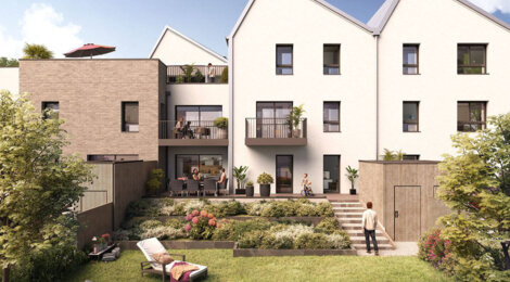 Programme immobilier neuf L'ATELIER DE JEANNE - Rennes dans le quartier Jeanne d’Arc proche centre ville (35000) - Référence : 11058