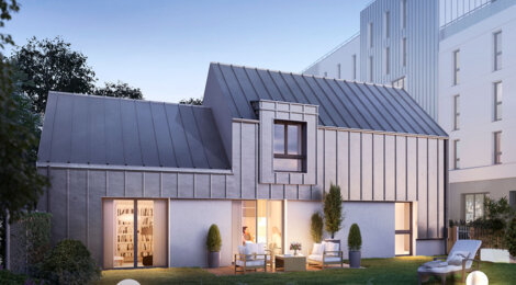 Programme immobilier neuf EPICURE - Rennes : maisons et appartements neufs du 2 au 5 pièces au carrefour des Quatre Banques (35000) - Référence : 11296