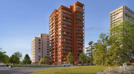 Programme immobilier neuf RED LINE - TVA 5,5% - Rennes près du centre Alma (35000) - Référence : 16259