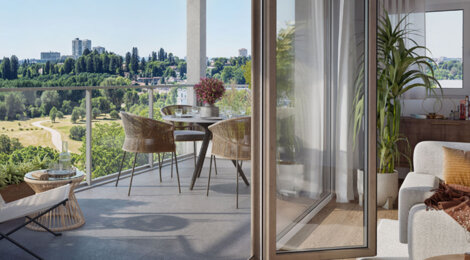 Programme immobilier neuf FLÂNERIE SAINT-MARTIN - Rennes quartier Saint-Martin, résidence contemporaine au nord du centre-ville (35000) - Référence : 15208