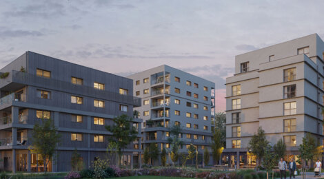 Programme immobilier neuf FLÂNERIE SAINT-MARTIN - Rennes quartier Saint-Martin, résidence contemporaine au nord du centre-ville (35000) - Référence : 15208