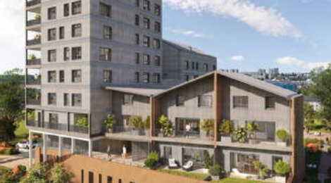 Programme immobilier neuf Vertuose - Rennes : résidence éco-responsable du studio au T5 à deux pas du métro (35000) - Référence : 11273