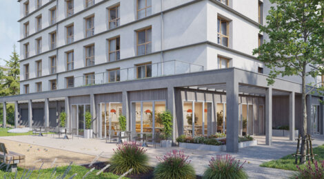 Programme immobilier neuf Flanerie - Rennes résidence verdoyante proche canal et centre-ville (35000) - Référence : 17817