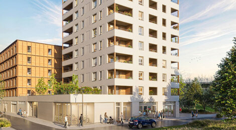 Programme immobilier neuf AVELIA - Rennes - Saint-Jacques-de-la-Lande au cœur de La Courrouze (35136) - Référence : 18502