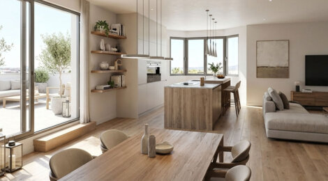 Programme immobilier neuf SAMBA - Rennes sud Sainte-Thérèse : appartements du 2 au 5 pièces proches métro A (35000) - Référence : 18039