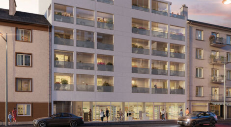 Programme immobilier neuf SAMBA - Rennes sud Sainte-Thérèse : appartements du 2 au 5 pièces proches métro A (35000) - Référence : 18039