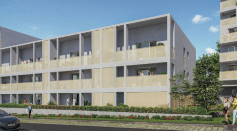 Programme immobilier neuf SAMBA - Rennes sud Sainte-Thérèse : appartements du 2 au 5 pièces proches métro A (35000) - Référence : 18039
