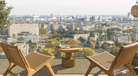 Programme immobilier neuf LUMIERES - Rennes, une résidence moderne proche métro A et université Rennes 2 (35000) - Référence : 17604