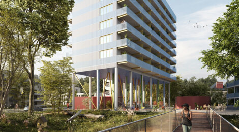 Programme immobilier neuf Piloti - Rezé proche de la Loire au pied de l’Île de Nantes (44400) - Référence : 11149