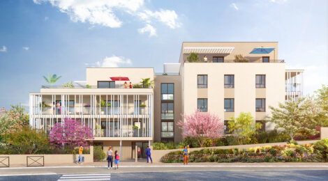 Programme immobilier neuf MOOV - Rillieux-la-Pape : 16 appartements neufs T2–T5 proche des commerces et de Lyon (69140) - Référence : 15752