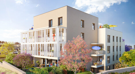 Programme immobilier neuf MOOV - Rillieux-la-Pape : 16 appartements neufs T2–T5 proche des commerces et de Lyon (69140) - Référence : 15752