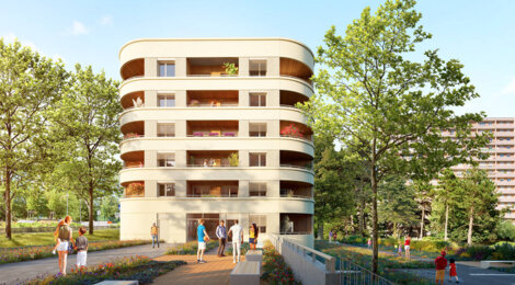 Programme immobilier neuf H TOWER - Rillieux-la-Pape à 4 min à pied du bus C5 menant à Lyon (69140) - Référence : 16073