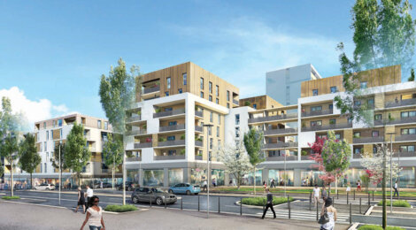 Programme immobilier neuf So New - Rillieux-la-Pape, appartements lumineux proches de Lyon et du bus C2 (69140) - Référence : 17581