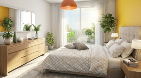Programme immobilier neuf So New - Rillieux-la-Pape, appartements lumineux proches de Lyon et du bus C2 (69140) - Référence : 17581