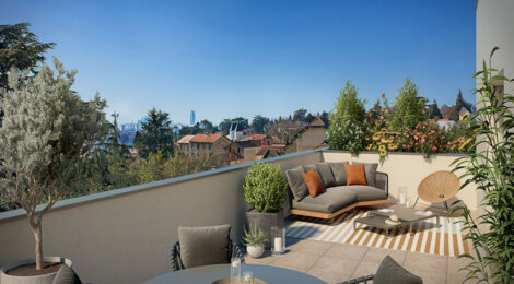Programme immobilier neuf Inspiration - Rillieux-la-Pape : appartements neufs du studio au T5 aux portes de Caluire et de Lyon (69140) - Référence : 15941