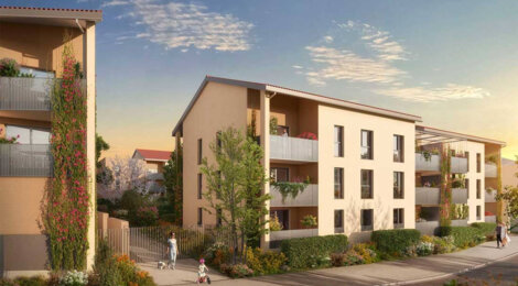 Programme immobilier neuf FLORILLA TR1 - Rillieux-la-Pape : Appartements T2–T4 avec terrasses, jardins privatifs et proximité cœur de bourg (69140) - Référence : 18145