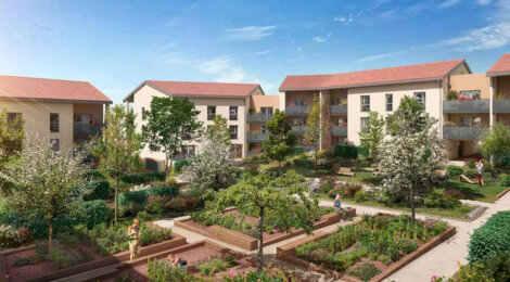 Programme immobilier neuf FLORILLA TR1 - Rillieux-la-Pape : Appartements T2–T4 avec terrasses, jardins privatifs et proximité cœur de bourg (69140) - Référence : 18145