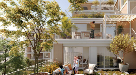 Programme immobilier neuf ECHO - Rillieux-la-Pape au cœur de Lyon en 25 min (69140) - Référence : 16074