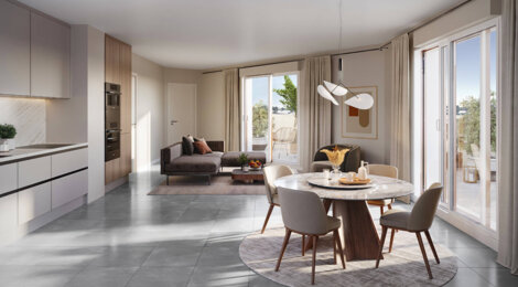 Programme immobilier neuf Nouvel'R - Rillieux-la-Pape aux portes de Lyon (69140) - Référence : 16072