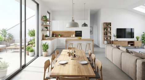 Programme immobilier neuf FLORILLA 2 - Rillieux-la-Pape centre à proximité de la gare de Sathonay-Rillieux (69140) - Référence : 16075