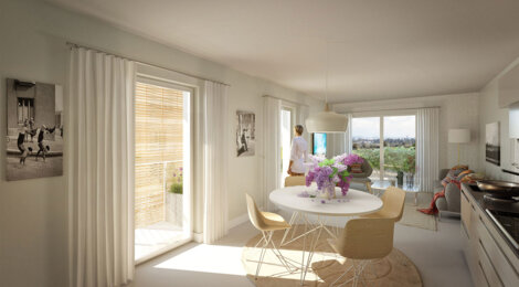 Programme immobilier neuf Le Clos Langlet - Ris-Orangis : appartements neufs à 800 m du RER D et TZen 4 (91130) - Référence : 15393