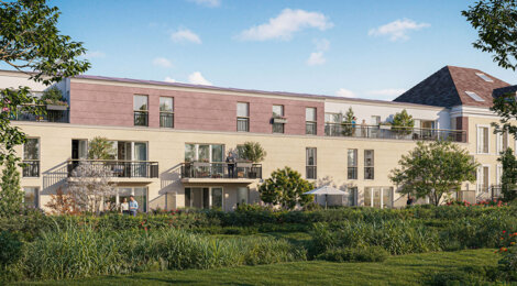 Programme immobilier neuf Le Clos de l'Aunette (91) - Ris-Orangis proche Seine et RER D (91130) - Référence : 17039