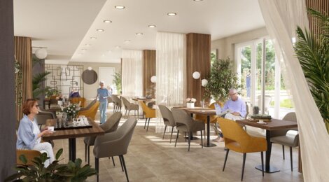Programme immobilier neuf LE DOMAINE DU CHÂTEAU - Rives résidence séniors à deux pas du centre-ville (38140) - Référence : 11742