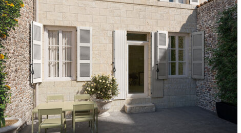Programme immobilier neuf LA VENELLE SAINT-LOUIS (17) - Rochefort réhabilitation proche du Jardin de la Corderie (17300) - Référence : 14585