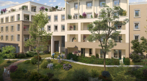 Programme immobilier neuf Les Terrasses de la Saône - Rochetaillée-sur-Saône appartements lumineux entre Saône et monts d Or (69270) - Référence : 17736