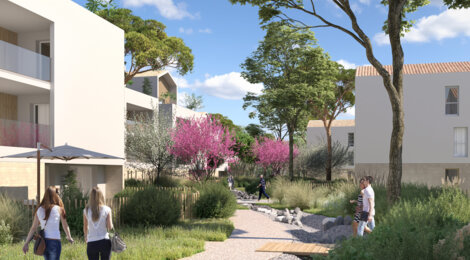 Programme immobilier neuf DOMAINE HESTIA TRANCHE 2 - Rodilhan aux portes de Nîmes (30230) - Référence : 14785