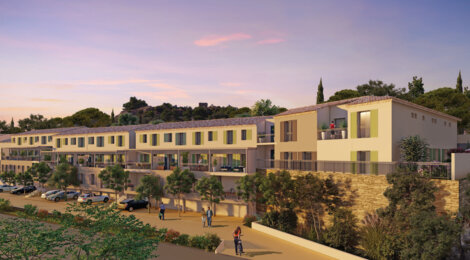 Programme immobilier neuf Les Reflets de Fontvieille - Rognes résidence intimiste en plein cœur du village (13840) - Référence : 13223