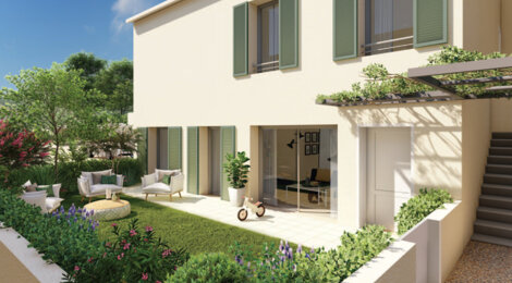 Programme immobilier neuf Les Reflets de Fontvieille - Rognes résidence intimiste en plein cœur du village (13840) - Référence : 13223